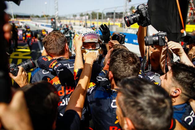 1 Max Verstappen (NLD, Oracle Red Bull Racing), F1 Grand Prix of Spain at Circuit de Barcelona-Catalunya on May 22, 2022 in Barcelona, Spain. (Photo by HOCH ZWEI) Barcelona Spain