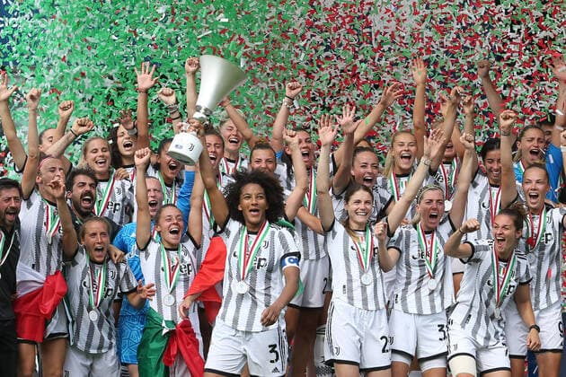 Bilder des Jahres 2022, Sport 05 Mai Sport Themen der Woche KW20 Sport Bilder des Tages Ferrara 22 05 2022 - finale Coppa Italia femminile Juventus-Roma foto Image nella foto: Juventus 