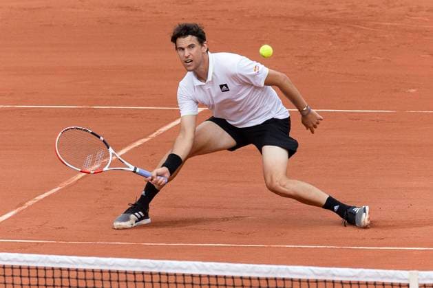 French Open 2022, Dominic Thiem (AUT) Tennis - French Open 2022 - Grand Slam ATP, Tennis Herren WTA, Tennis Damen ITF - Roland Garros - Paris - - France - 22 May 2022. Copyright: xJuergenxHasenkopfx