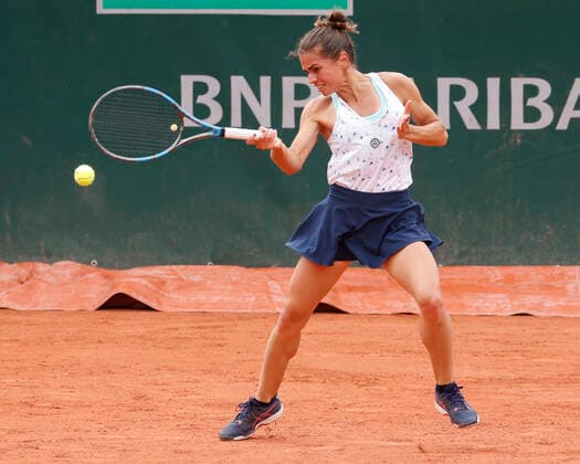 French Open 2022, Valentini Grammatikopoulou Tennis - French Open 2022 - Grand Slam ATP, Tennis Herren WTA, Tennis Damen ITF - Roland Garros - Paris - - France - 23 May 2022. Copyright: xJuergenxHasenkopfx