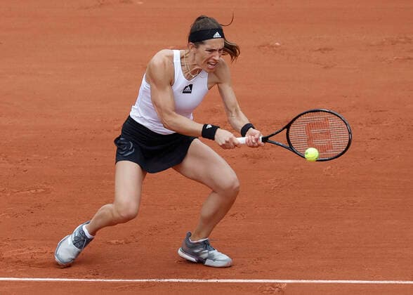 French Open 2022, Andrea Petkovic Tennis - French Open 2022 - Grand Slam ATP, Tennis Herren WTA, Tennis Damen ITF - Roland Garros - Paris - - France - 23 May 2022. Copyright: xJuergenxHasenkopfx