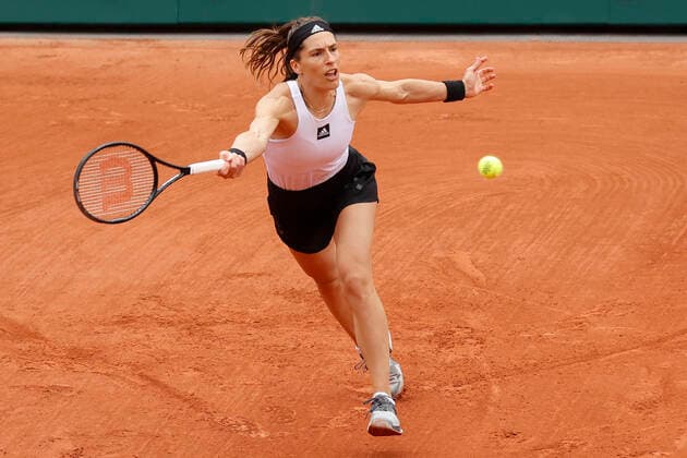 French Open 2022, Andrea Petkovic Tennis - French Open 2022 - Grand Slam ATP, Tennis Herren WTA, Tennis Damen ITF - Roland Garros - Paris - - France - 23 May 2022. Copyright: xJuergenxHasenkopfx