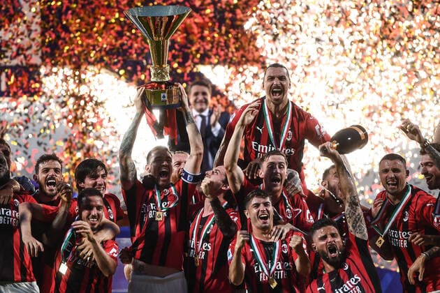 Bilder des Jahres 2022, Sport 05 Mai Mg Reggio Emilia 22 05 2022 - campionato di calcio serie A Sassuolo-Milan foto Matteo Gribaudi Image nella foto: Milan 