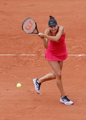 French Open 2022, Oceane Dodin Tennis - French Open 2022 - Grand Slam ATP, Tennis Herren WTA, Tennis Damen ITF - Roland Garros - Paris - - France - 23 May 2022. Copyright: xJuergenxHasenkopfx