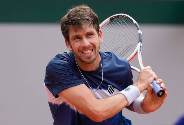 Mandatory Credit: Photo by Dave Shopland Shutterstock (12943993az) Great Britain s Cameron Norrie in 1st round action French Open Tennis, Day 2, Roland Garros, Paris, France - 23 May 2022 French Open Tennis, Day 2, Roland Garros, Paris, France - 23 May 2022  Copyright: xDavexShopland Shutterstockx 12943993az