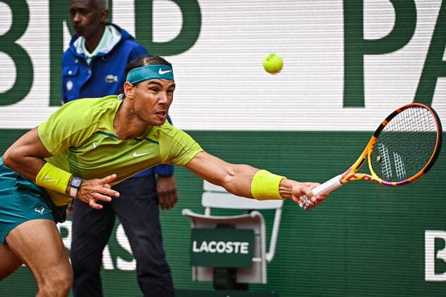 May 23, 2022, Paris, France, France: Rafael NADAL of Spain during the Day two of Roland-Garros 2022, French Open 2022, Grand Slam tennis tournament at the Roland-Garros stadium on May 23, 2022 in Paris, France. Paris France - ZUMAm308 20220523_zsp_m308_035 Copyright: xMatthieuxMirvillex