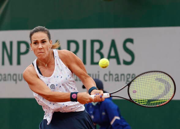 French Open 2022, Nuria Parrizas Dias (ESP) Tennis - French Open 2022 - Grand Slam ATP, Tennis Herren WTA, Tennis Damen ITF - Roland Garros - Paris - - France - 23 May 2022. Copyright: xJuergenxHasenkopfx