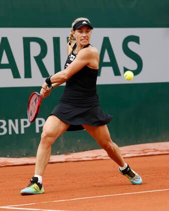 French Open 2022, Angelique Kerber (GER) Tennis - French Open 2022 - Grand Slam ATP, Tennis Herren WTA, Tennis Damen ITF - Roland Garros - Paris - - France - 23 May 2022. Copyright: xJuergenxHasenkopfx