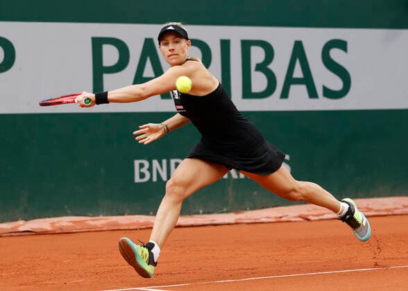 French Open 2022, Angelique Kerber (GER) Tennis - French Open 2022 - Grand Slam ATP, Tennis Herren WTA, Tennis Damen ITF - Roland Garros - Paris - - France - 23 May 2022. Copyright: xJuergenxHasenkopfx