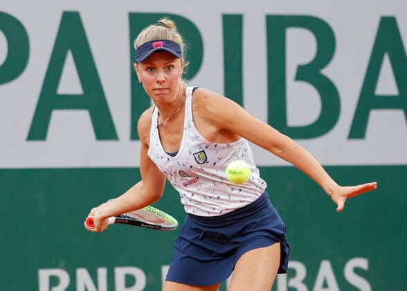 French Open 2022, Magdalena Frech Tennis - French Open 2022 - Grand Slam ATP, Tennis Herren WTA, Tennis Damen ITF - Roland Garros - Paris - - France - 23 May 2022. Copyright: xJuergenxHasenkopfx