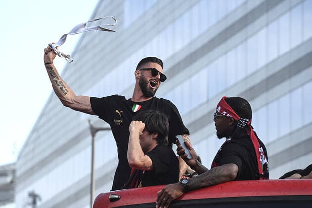 Db Milano 23 05 2022 - Festa Scudetto Milan foto Daniele Buffa Image nella foto: Olivier Giroud 