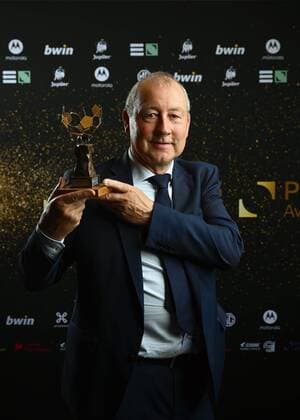 BRUSSEL, BELGIUM - MAY 23 : Pierre Denier lifetime achievement award pictured during the Pro League Awards on May 23, 2022 in Brussel, Belgium, 23 05 2022 ( Pro League Awards 2021-2022 PhotoNews Panoramic 