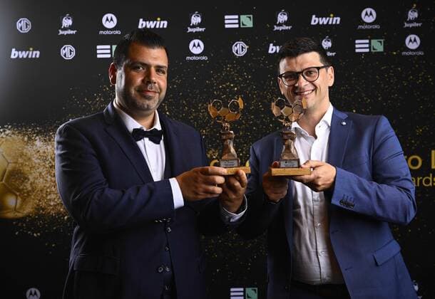 BRUSSEL, BELGIUM - MAY 23 : Community and football award pictured during the Pro League Awards on May 23, 2022 in Brussel, Belgium, 23 05 2022 ( Pro League Awards 2021-2022 PhotoNews Panoramic 