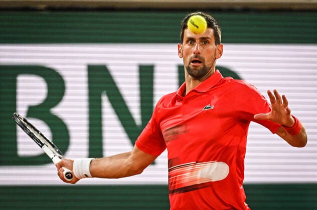 May 23, 2022, Paris, France, France: Novak DJOKOVIC of Serbia during the Day two of Roland-Garros 2022, French Open 2022, Grand Slam tennis tournament at the Roland-Garros stadium on May 23, 2022 in Paris, France. Paris France - ZUMAm308 20220523_zsp_m308_068 Copyright: xMatthieuxMirvillex