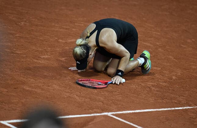 Sport Bilder des Tages 2022 Roland Garros Angela Kerber , (GER)