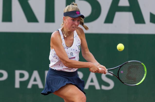 2022 French Open - Day Two Magdalena Frech (POL) during the 2022 French Open finals day two, in Paris, France, on May 23, 2022. Paris France  Copyright: xFotoxOlimpikx originalFilename:jastrzebowski-rolandga220523_npaun.jpg