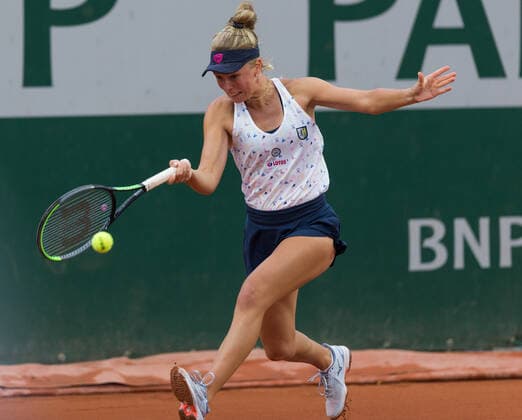 2022 French Open - Day Two Magdalena Frech (POL) during the 2022 French Open finals day two, in Paris, France, on May 23, 2022. Paris France  Copyright: xFotoxOlimpikx originalFilename:jastrzebowski-rolandga220523_np5d8.jpg