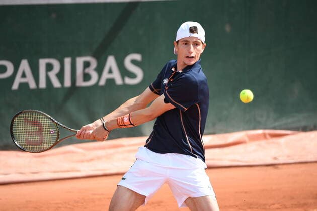 Tennis - Roland Garros 2022 - Hugo Humbert - France TENNIS : Roland Garros 2022 - France - 24 05 2022 ChrysleneCaillaud Panoramic 