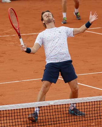 French Open 2022, Wesley Koolhof, Herren Doppel Tennis - French Open 2022 - Grand Slam ATP, Tennis Herren WTA, Tennis Damen ITF - Roland Garros - Paris - - France - 24 May 2022. Copyright: xJuergenxHasenkopfx