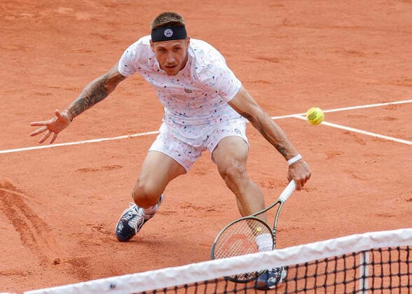 French Open 2022, Alex Molcan (SVK) Tennis - French Open 2022 - Grand Slam ATP, Tennis Herren WTA, Tennis Damen ITF - Roland Garros - Paris - - France - 24 May 2022. Copyright: xJuergenxHasenkopfx