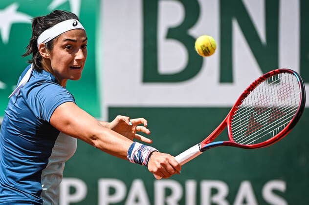 May 24, 2022, Paris, France, France: Caroline GARCIA of France during the Day three of Roland-Garros 2022, French Open 2022, Grand Slam tennis tournament at the Roland-Garros stadium on May 24, 2022 in Paris, France. Paris France - ZUMAm308 20220524_zsp_m308_019 Copyright: xMatthieuxMirvillex