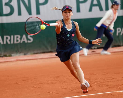 French Open 2022, Irina Bara Tennis - French Open 2022 - Grand Slam ATP, Tennis Herren WTA, Tennis Damen ITF - Roland Garros - Paris - - France - 24 May 2022. Copyright: xJuergenxHasenkopfx