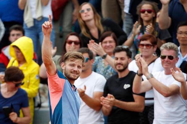 David Goffin (BEL) - Joie TENNIS : Roland-Garros - 24 05 2022 MichaelBaucher Panoramic 