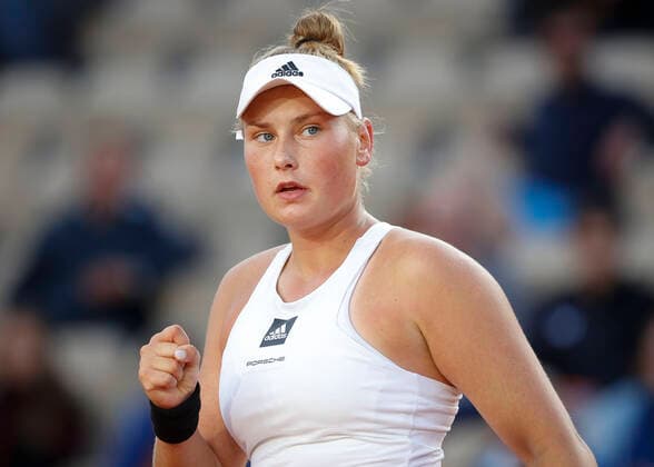 French Open 2022, Nastasja Schunk (GER) macht die Faust und jubelt,Jubel,Freude,Emotion Copyright: xJuergenxHasenkopfx