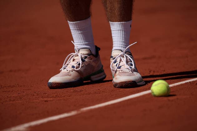 John ISNER (USA) contre Gregoire BARRERE (FRA) TENNIS : Roland Garros 2022 - 25 05 2022 AurelienMorissard Panoramic 