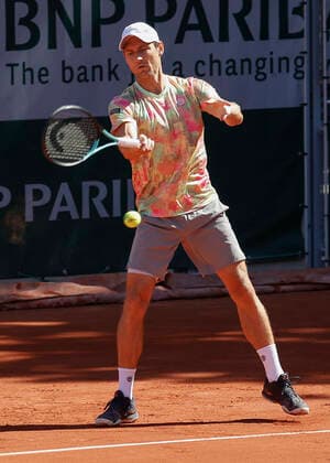 French Open 2022, Matthew Ebden, Herren Doppel Tennis - French Open 2022 - Grand Slam ATP, Tennis Herren WTA, Tennis Damen ITF - Roland Garros - Paris - - France - 25 May 2022. Copyright: xJuergenxHasenkopfx