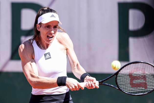 Sport Bilder des Tages TENNIS - French Open 2022 PARIS,FRANCE,25.MAY.22 - TENNIS - WTA, Tennis Damen Tour, French Open, Roland Garros, Grand Slam. Image shows Andrea Petkovic (GER).  GEPAxpictures xPatrickxSteiner