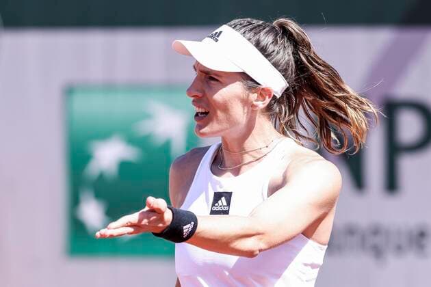 TENNIS - French Open 2022 PARIS,FRANCE,25.MAY.22 - TENNIS - WTA, Tennis Damen Tour, French Open, Roland Garros, Grand Slam. Image shows Andrea Petkovic (GER).  GEPAxpictures xPatrickxSteiner