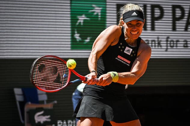 May 25, 2022, Paris, France, France: Angelique KERBER of Germany during the Day four of Roland-Garros 2022, French Open 2022, Grand Slam tennis tournament at the Roland-Garros stadium on May 25, 2022 in Paris, France. Paris France - ZUMAm308 20220525_zsp_m308_014 Copyright: xMatthieuxMirvillex