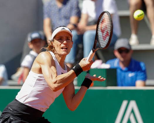 French Open 2022, Andrea Petkovic Tennis - French Open 2022 - Grand Slam ATP, Tennis Herren WTA, Tennis Damen ITF - Roland Garros - Paris - - France - 25 May 2022. Copyright: xJuergenxHasenkopfx