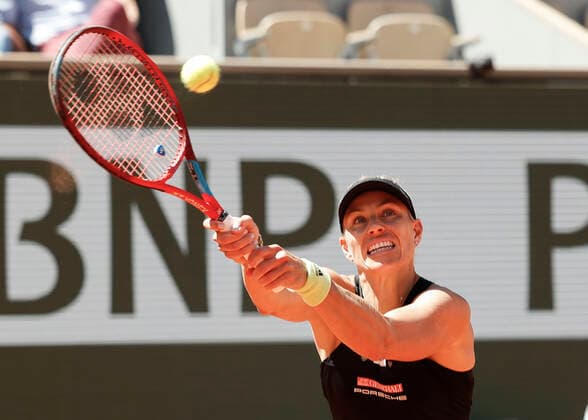 French Open 2022, Angelique Kerber Tennis - French Open 2022 - Grand Slam ATP, Tennis Herren WTA, Tennis Damen ITF - Roland Garros - Paris - - France - 25 May 2022. Copyright: xJuergenxHasenkopfx
