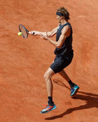 French Open 2022, Alexander Zverev (GER) Tennis - French Open 2022 - Grand Slam ATP, Tennis Herren WTA, Tennis Damen ITF - Roland Garros - Paris - - France - 25 May 2022. Copyright: xJuergenxHasenkopfx