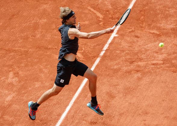 French Open 2022, Alexander Zverev (GER) Tennis - French Open 2022 - Grand Slam ATP, Tennis Herren WTA, Tennis Damen ITF - Roland Garros - Paris - - France - 25 May 2022. Copyright: xJuergenxHasenkopfx