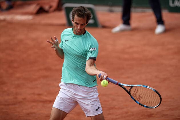 Albert RAMOS VINOLAS (ESP) contre Carlos ALCARAZ (ESP) TENNIS : Roland Garros 2022 - 25 05 2022 AurelienMorissard Panoramic 