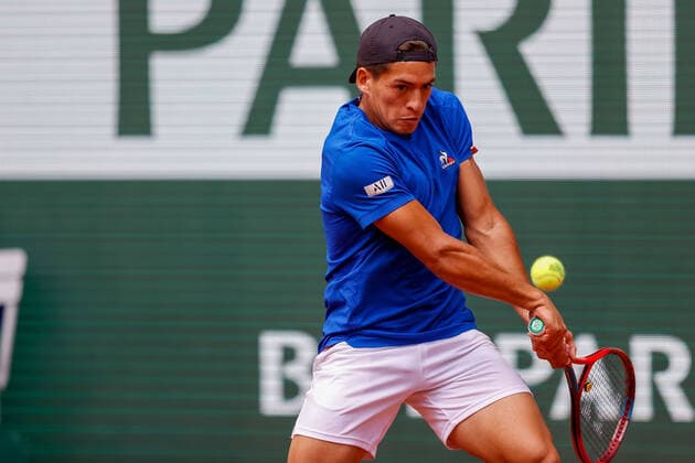 t25.05.2022, Tennis, French Open 2022 Roland-Garros, FRA, Paris, Roland Garros v. li. Sebastian Baez (ARG) Tennis, French Open 2022 Roland-Garros Paris Copyright: xBeckerxEibner-Pressefotox EP_hec