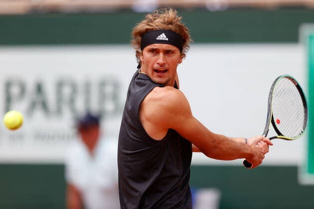 25.05.2022, Tennis, French Open 2022 Roland-Garros, FRA, Paris, Roland Garros v. li. Alexander Zverev (GER) Tennis, French Open 2022 Roland-Garros Paris Copyright: xBeckerxEibner-Pressefotox EP_hec