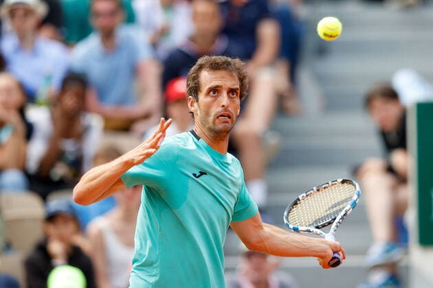 25.05.2022, Tennis, French Open 2022 Roland-Garros, FRA, Paris, Roland Garros v. li. Albert Ramos (ESP) Tennis, French Open 2022 Roland-Garros Paris Copyright: xBeckerxEibner-Pressefotox EP_hec
