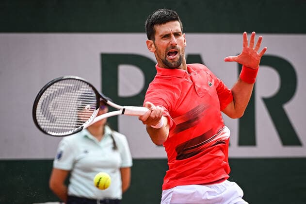 May 25, 2022, Paris, France, France: Novak DJOKOVIC of Serbia during the Day four of Roland-Garros 2022, French Open 2022, Grand Slam tennis tournament at the Roland-Garros stadium on May 25, 2022 in Paris, France. Paris France - ZUMAm308 20220525_zsp_m308_039 Copyright: xMatthieuxMirvillex
