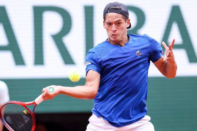 TENNIS - French Open 2022 PARIS,FRANCE,25.MAY.22 - TENNIS - ATP, Tennis Herren World Tour, French Open, Roland Garros, Grand Slam. Image shows Sebastian Baez (ARG).  GEPAxpictures xPatrickxSteiner