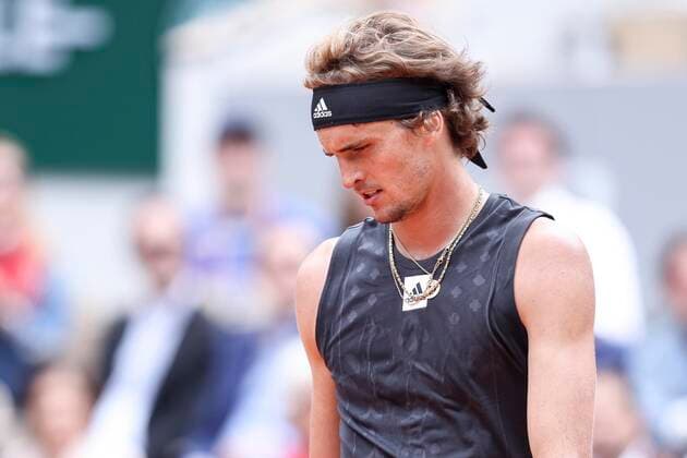 TENNIS - French Open 2022 PARIS,FRANCE,25.MAY.22 - TENNIS - ATP, Tennis Herren World Tour, French Open, Roland Garros, Grand Slam. Image shows Alexander Zverev (GER).  GEPAxpictures xPatrickxSteiner