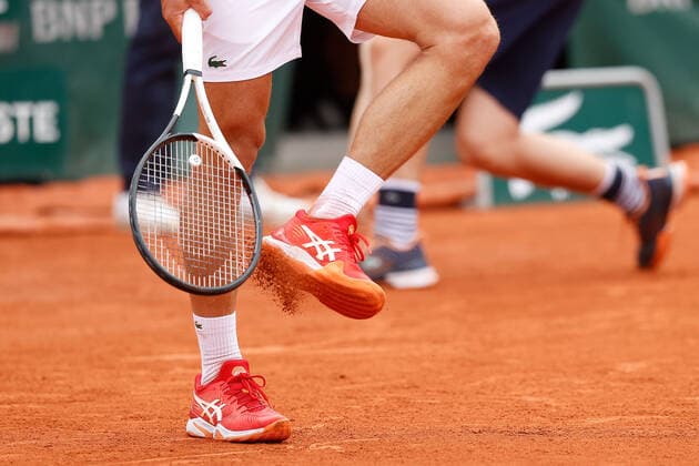 25.05.2022, Tennis, French Open 2022 Roland-Garros, FRA, Paris, Roland Garros Bild: v. li. Novak Djokovic (SER) Copyright: HMBxMedia AntonioxBorga