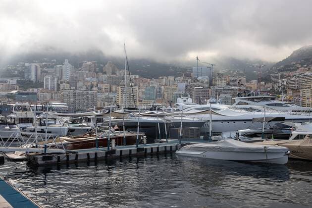 Jachten im Hafen von Monaco, Grosser Preis von Monaco 2022, Motorsport, Formel 1, 25.05.2022 Grosser Preis von Monaco 2022, Motorsport, Formel 1, 25.05.2022 Copyright: xEibner-Pressefoto AlexanderxNeisx EP_ANS
