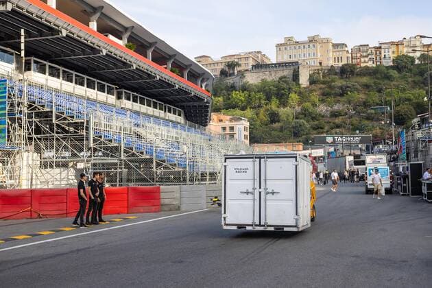 Aufbauarbeiten am Kurs, Grosser Preis von Monaco 2022, Motorsport, Formel 1, 25.05.2022 Grosser Preis von Monaco 2022, Motorsport, Formel 1, 25.05.2022 Copyright: xEibner-Pressefoto AlexanderxNeisx EP_ANS