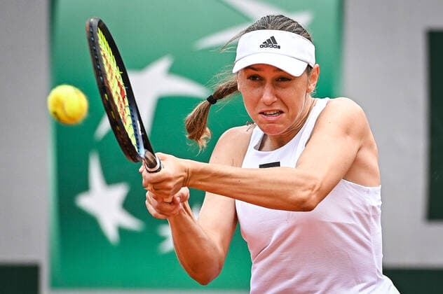 May 26, 2022, Paris, France, France: Kaja JUVAN of Slovenia during the Day five of Roland-Garros 2022, French Open 2022, Grand Slam tennis tournament at the Roland-Garros stadium on May 26, 2022 in Paris, France. Paris France - ZUMAm308 20220526_zsp_m308_002 Copyright: xMatthieuxMirvillex