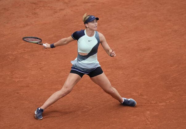 Mandatory Credit: Photo by Dave Shopland Shutterstock (12958165an) Spain s Paula Badosa during her 2nd round win in 3 sets French Open Tennis, Day 5, Roland Garros, Paris, France - 26 May 2022 French Open Tennis, Day 5, Roland Garros, Paris, France - 26 May 2022  Copyright: xDavexShopland Shutterstockx 12958165an