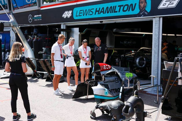 VIP Guests, F1 Grand Prix of Monaco at Circuit de Monaco on May 26, 2022 in Monte-Carlo, Monaco. (Photo by HOCH ZWEI) Monte-Carlo Monaco